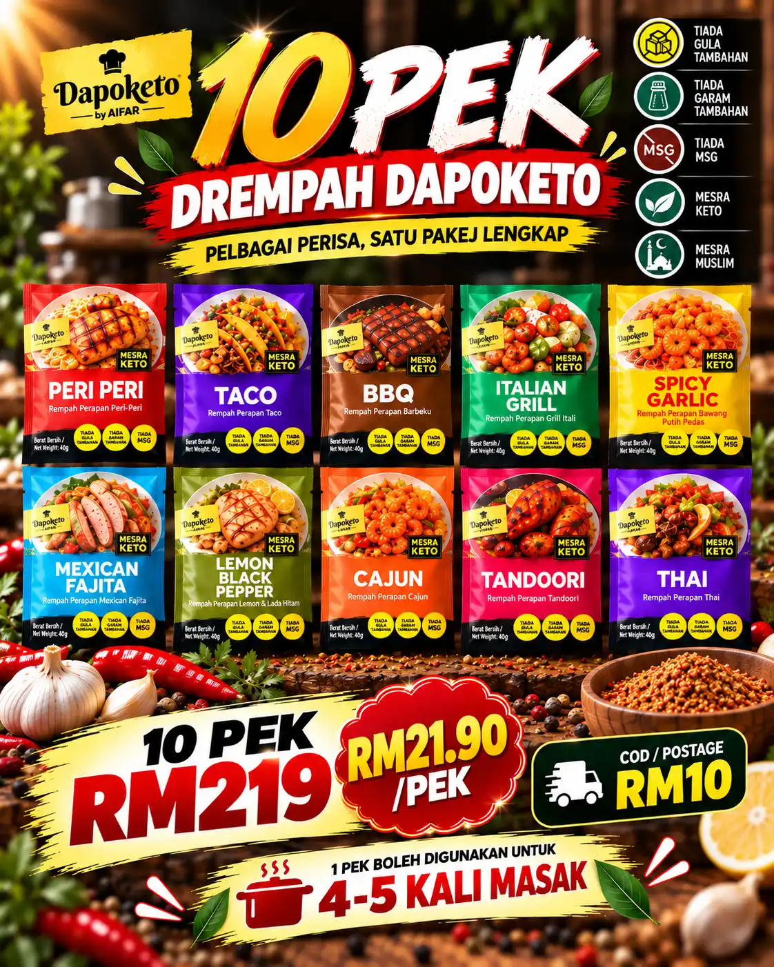Dapoketo 10 Pek