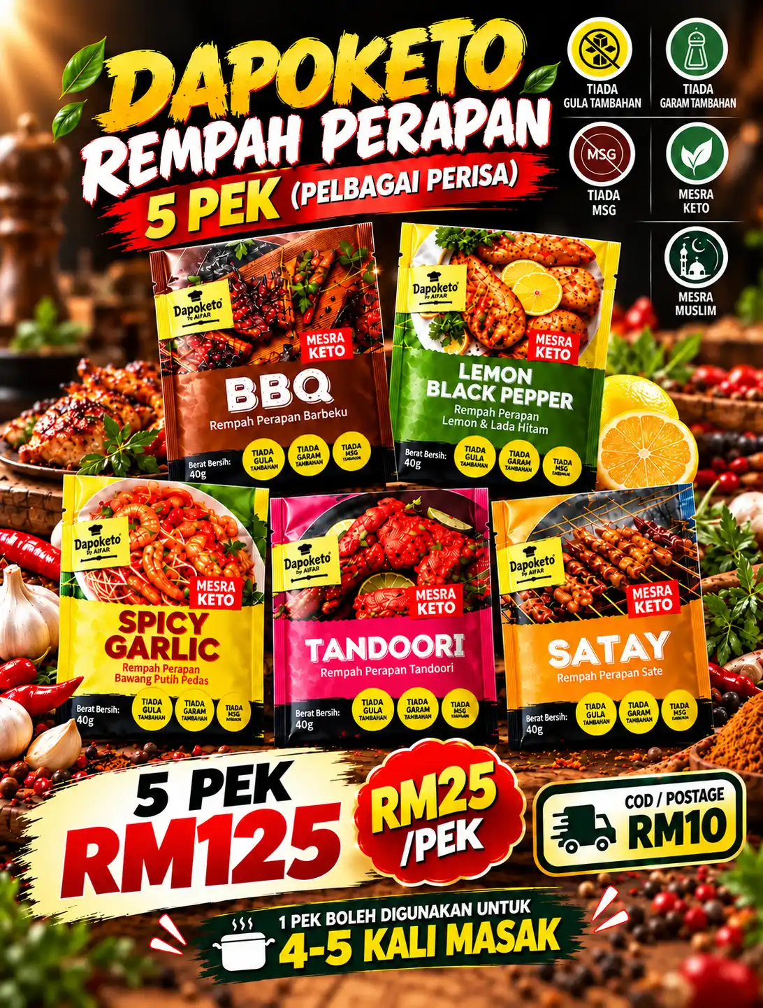 Dapoketo 5 Pek