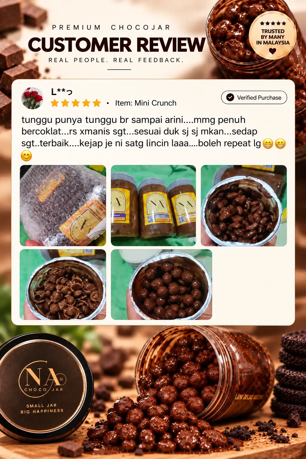 Review pelanggan KokoJar 7