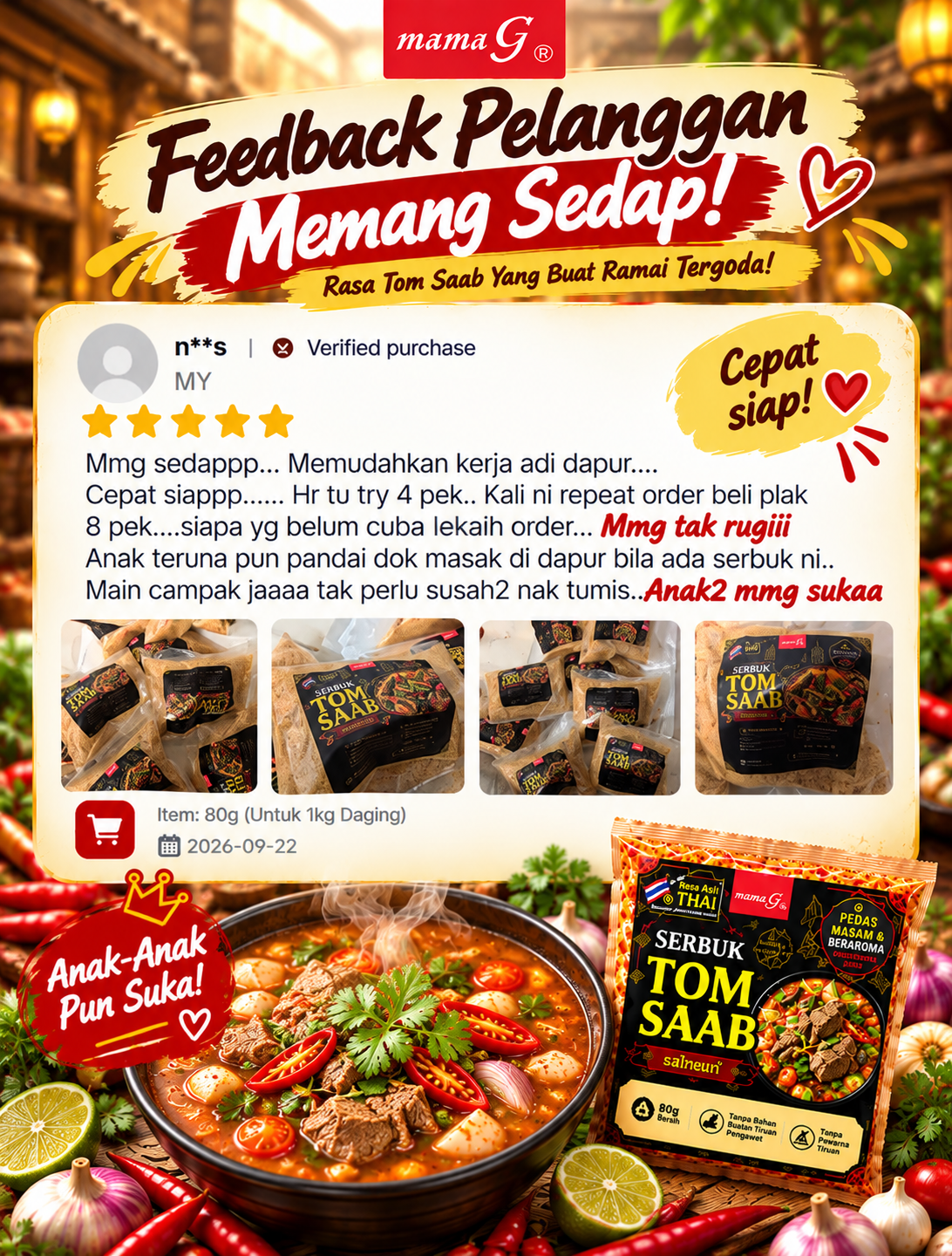 Review Mama G 3