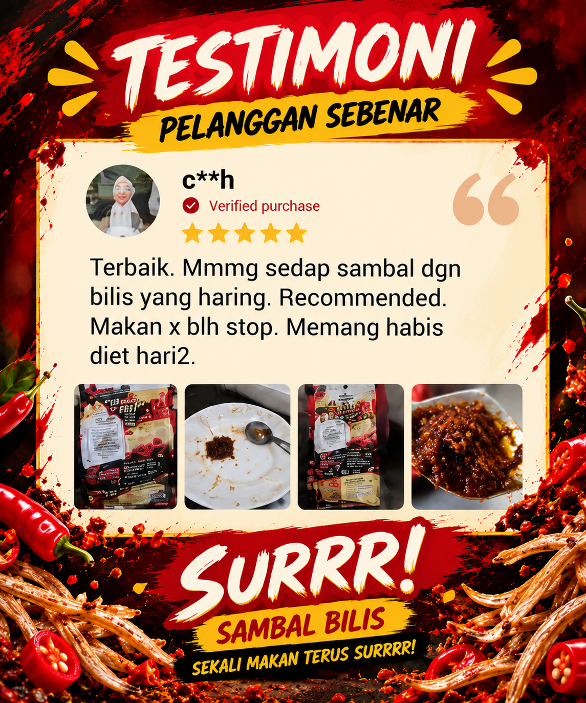 Testimoni pelanggan SURRR 2