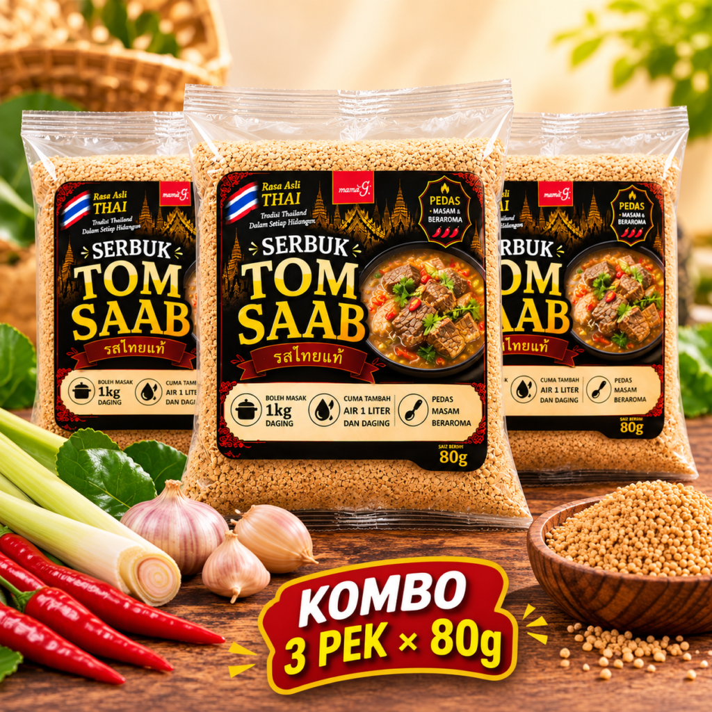 Combo 3 Pek 80g
